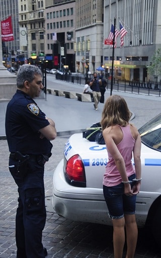 topfree topless false arrest felicity wall street art performance topfreedom nyc laws felicitys blog