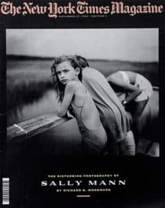 sally mann new york times magazine cover 1992 interview nude photography felicitys blog