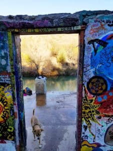 verde hot springs ruins doorway pool clothing optional review felicitys blog