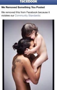 facebook censorship nudity censored family community standards felicitys blog