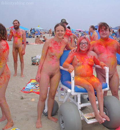 gunnison beach new jersey naked holi powder body art felicitys blog