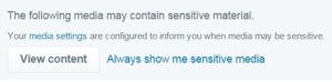 twitter sensitive media nsfw filter nudity sexual content censorship felicitys blog